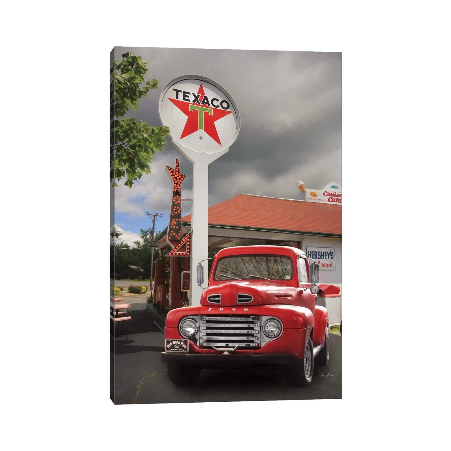 iCanvas "Old Guys Rule" by Lori Deiter Canvas Print - Bed Bath & Beyond